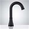 Fontana Commercial Matte Black Automatic Sensor Hands Free Faucet